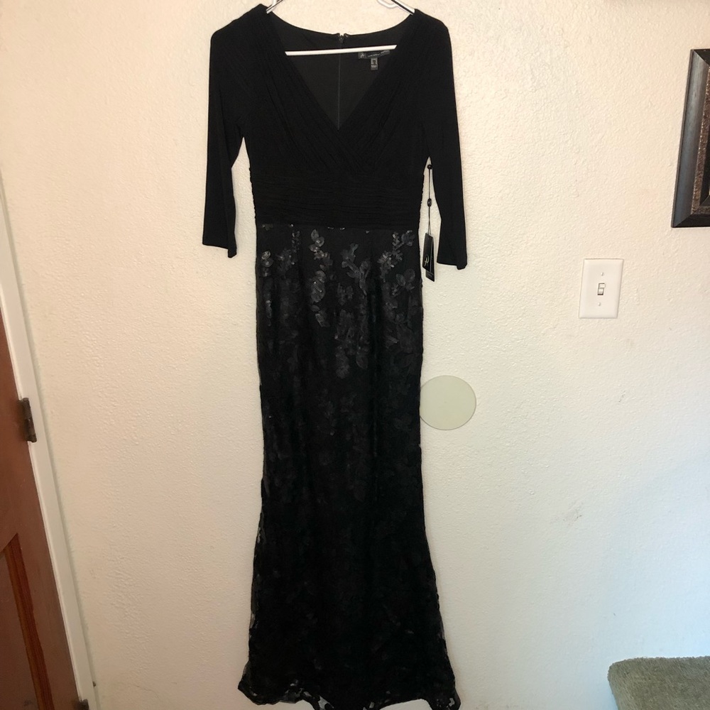 Adrianna Papell Floor Length Gown